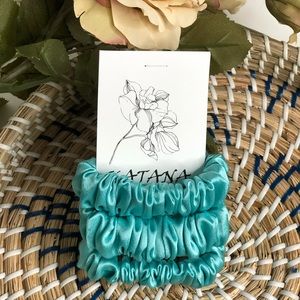 Handmade Wide Elastic Scrunchies